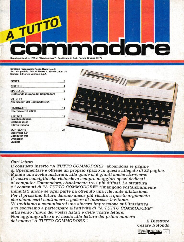A tutto Commodore